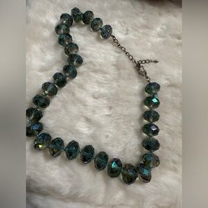 Elegant Green Beaded Necklace